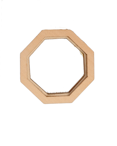 Octagon One Pane Window